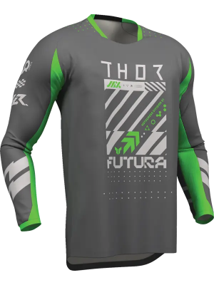 Джърси THOR Launchmode Futura CHAR/GRN